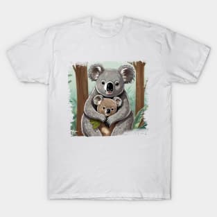 Mother Bear: Koala Design T-Shirt